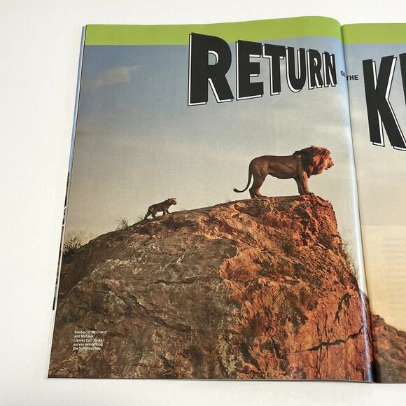 Entertainment Weekly May 3/10 2019 The Lion King Summer Movie Preview EW - Picture 4 of 14